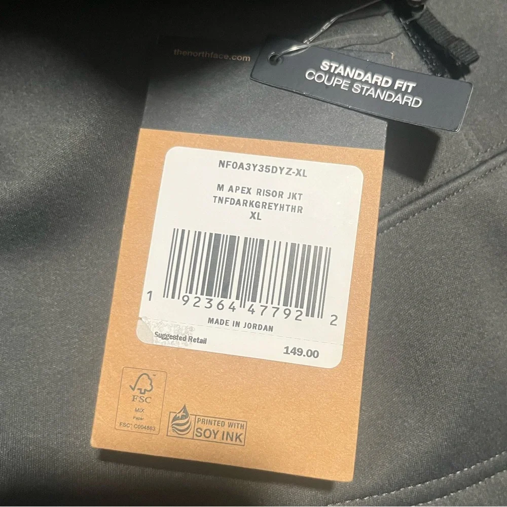 NWT Men’s North Face Apex Riser Jacket